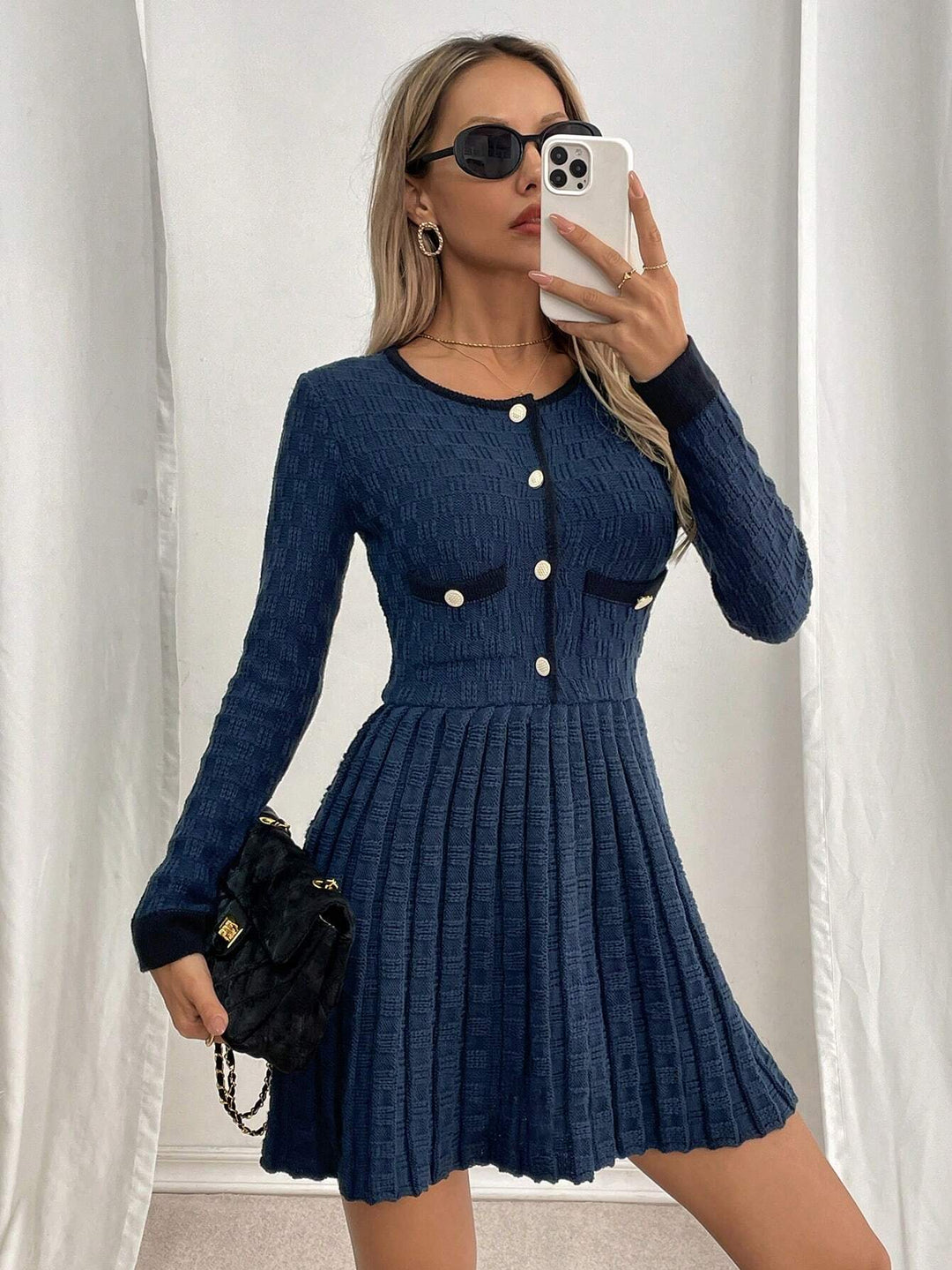 Rochie mini SHEIN, albastru
