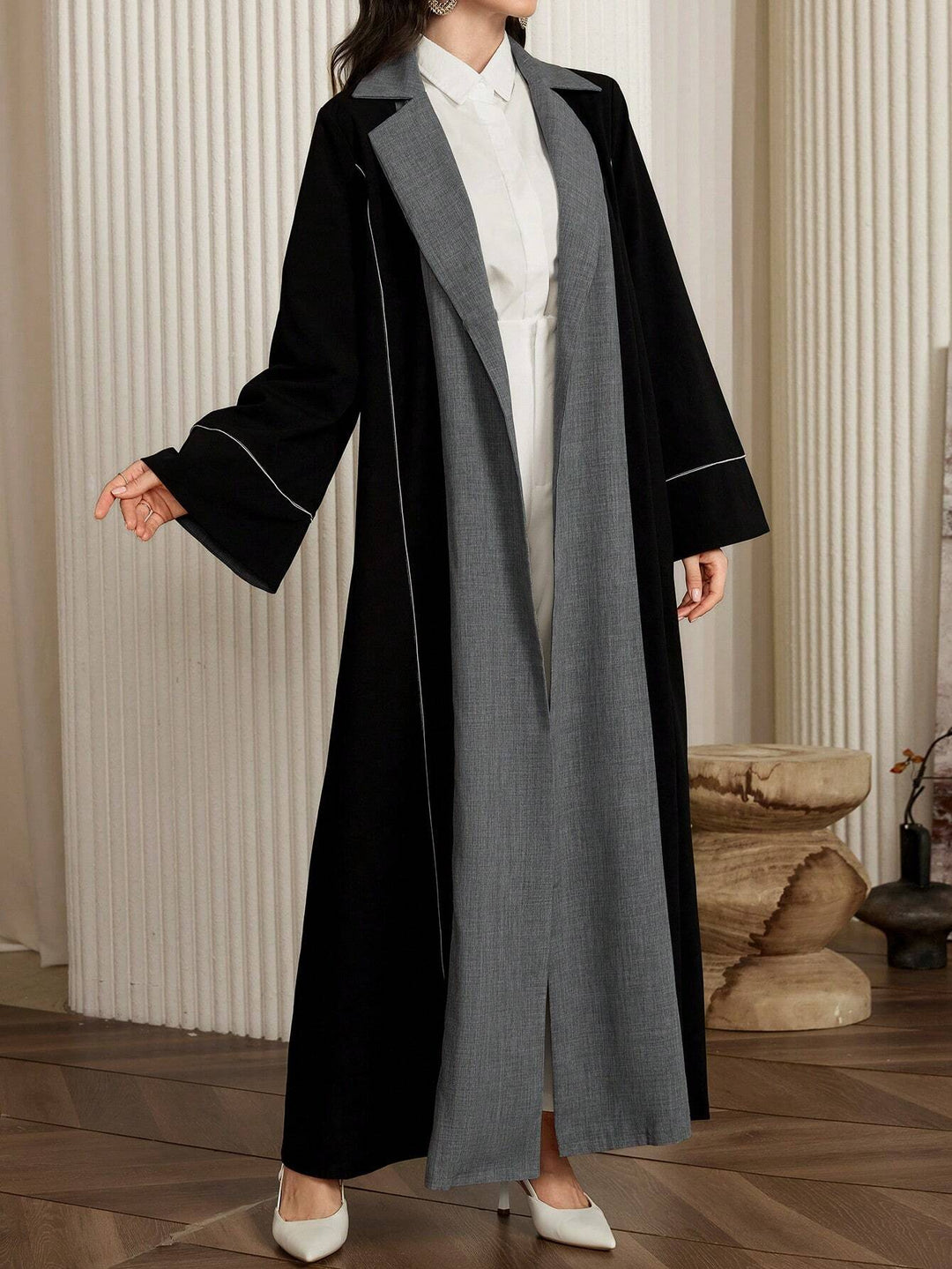Cardigan lung SHEIN, mix culori