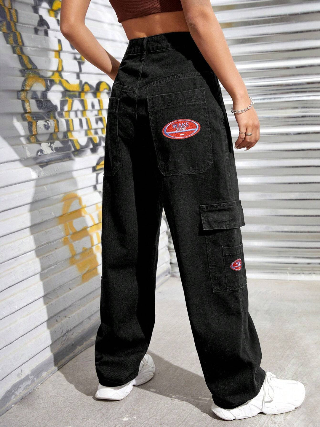 Jeans SHEIN, negru