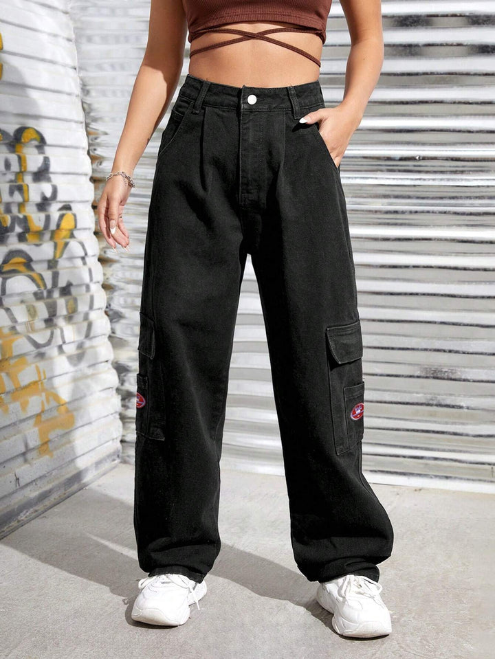 Jeans SHEIN, negru