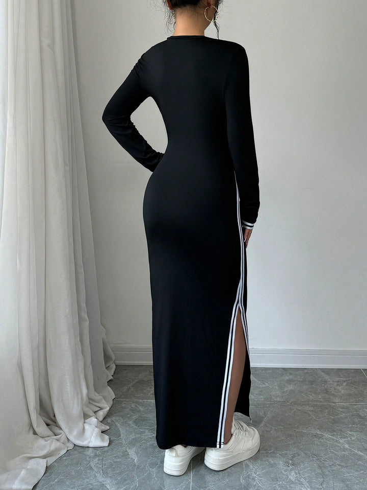 Rochie maxi SHEIN, negru