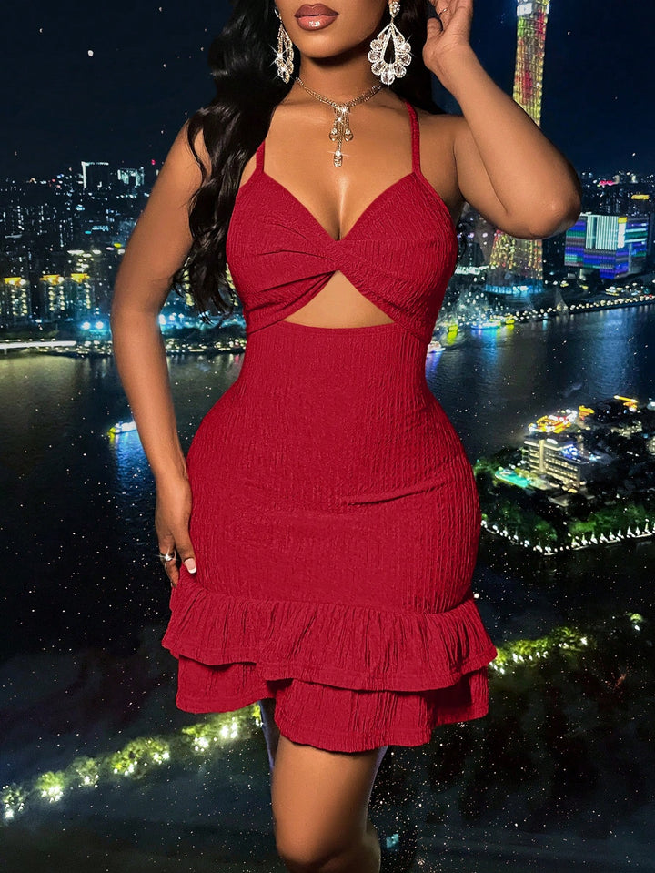 Rochie mini SHEIN, roșu