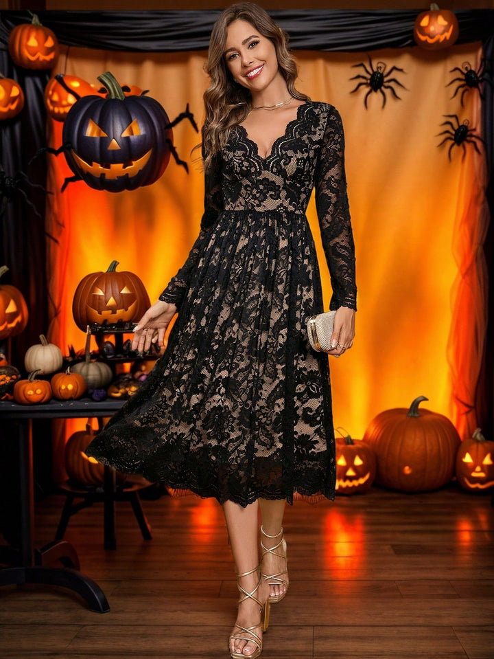 Rochie midi SHEIN, negru