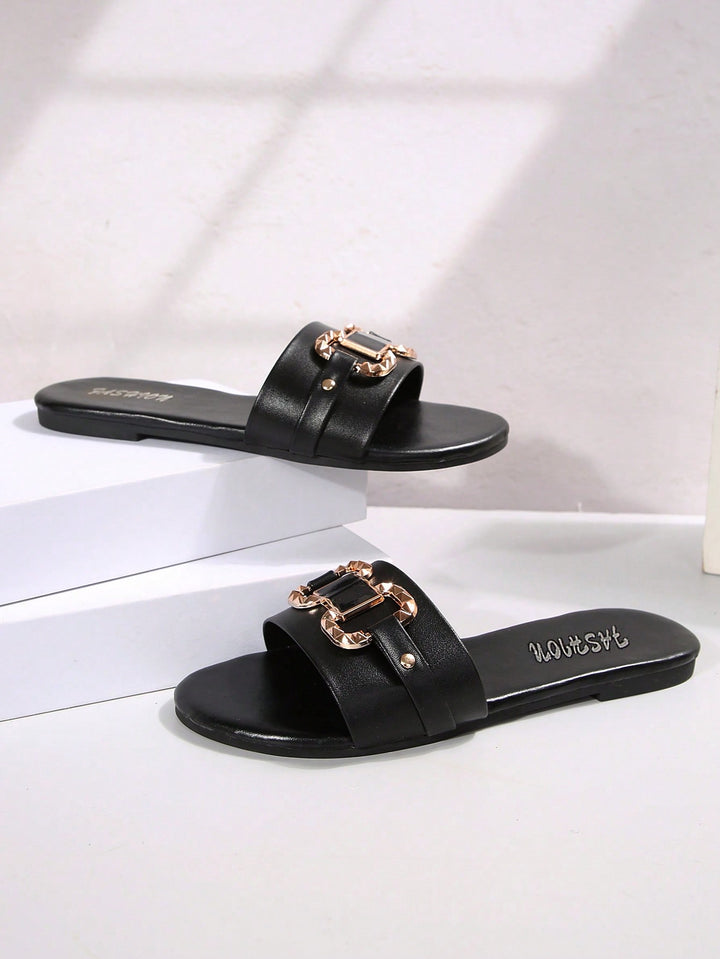 Sandale SHEIN, negru