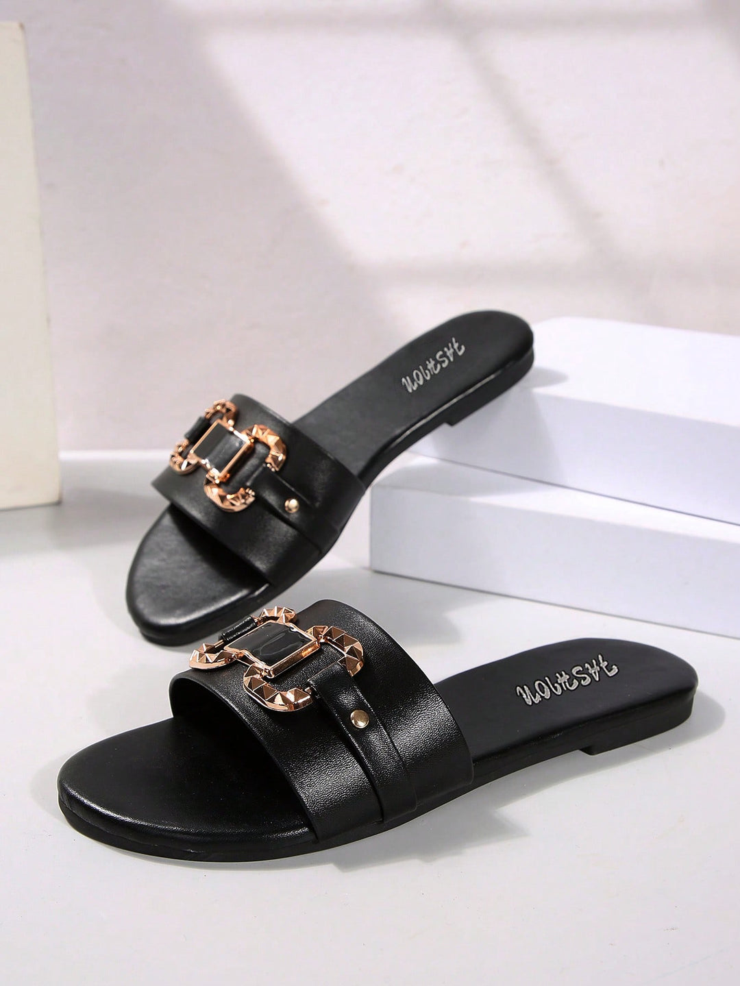Sandale SHEIN, negru