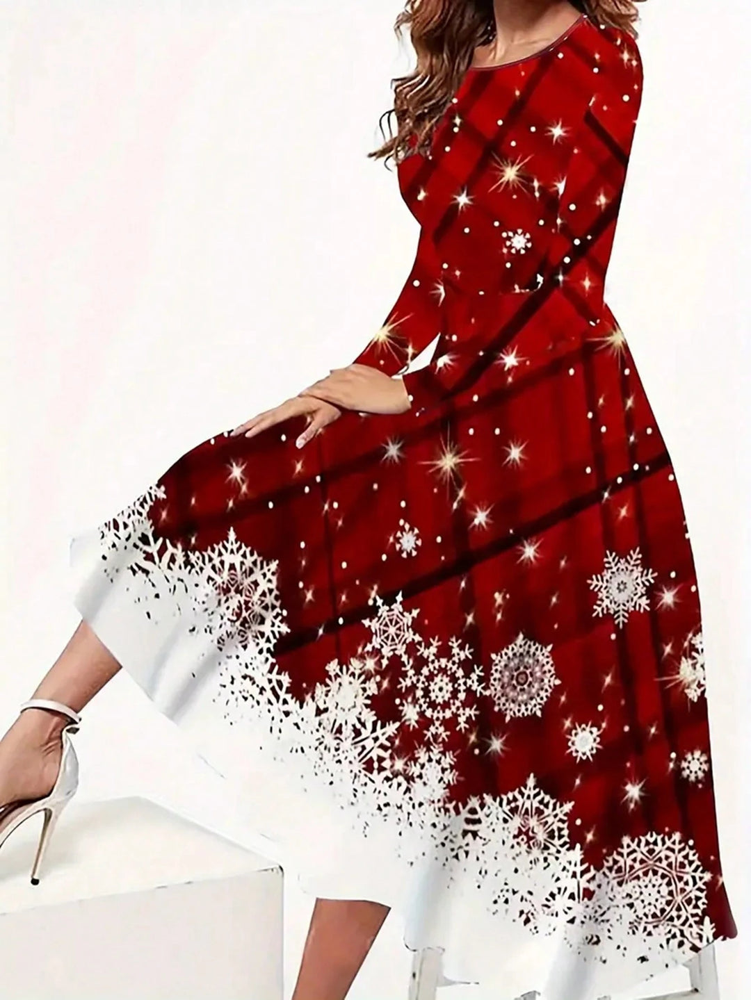 Rochie midi SHEIN, mix culori