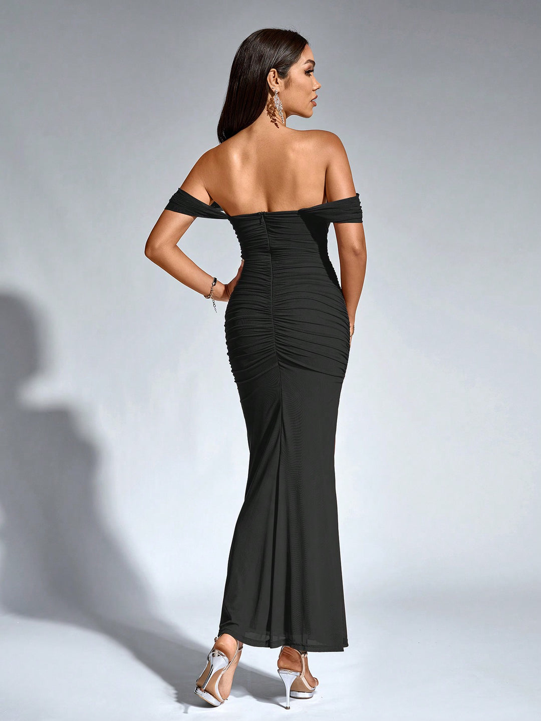 Rochie maxi SHEIN, negru