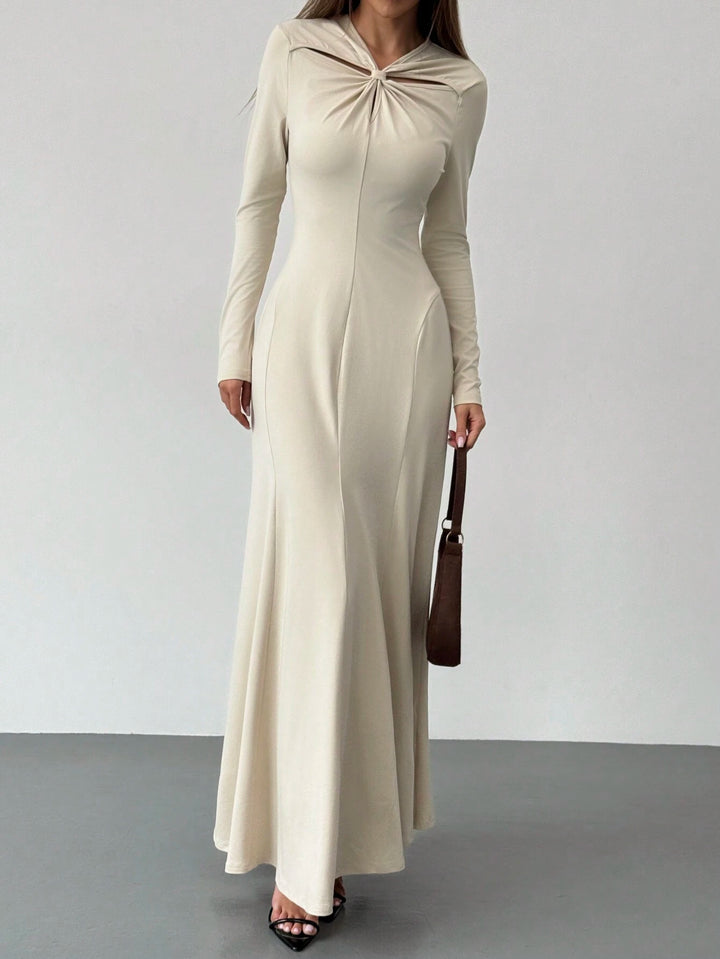 Rochie maxi Shein, bej