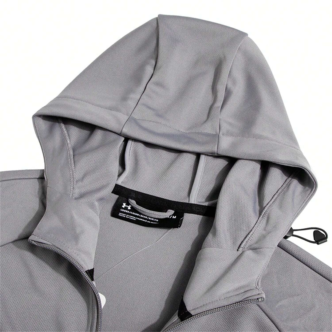 Hanorac cu fermoar UNDER ARMOUR, gri