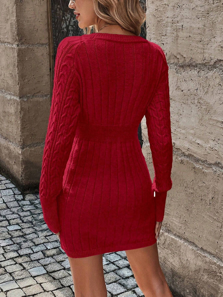 Rochie mini SHEIN, roșu