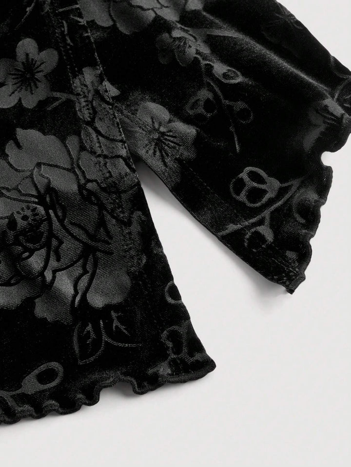 Top Shein, negru