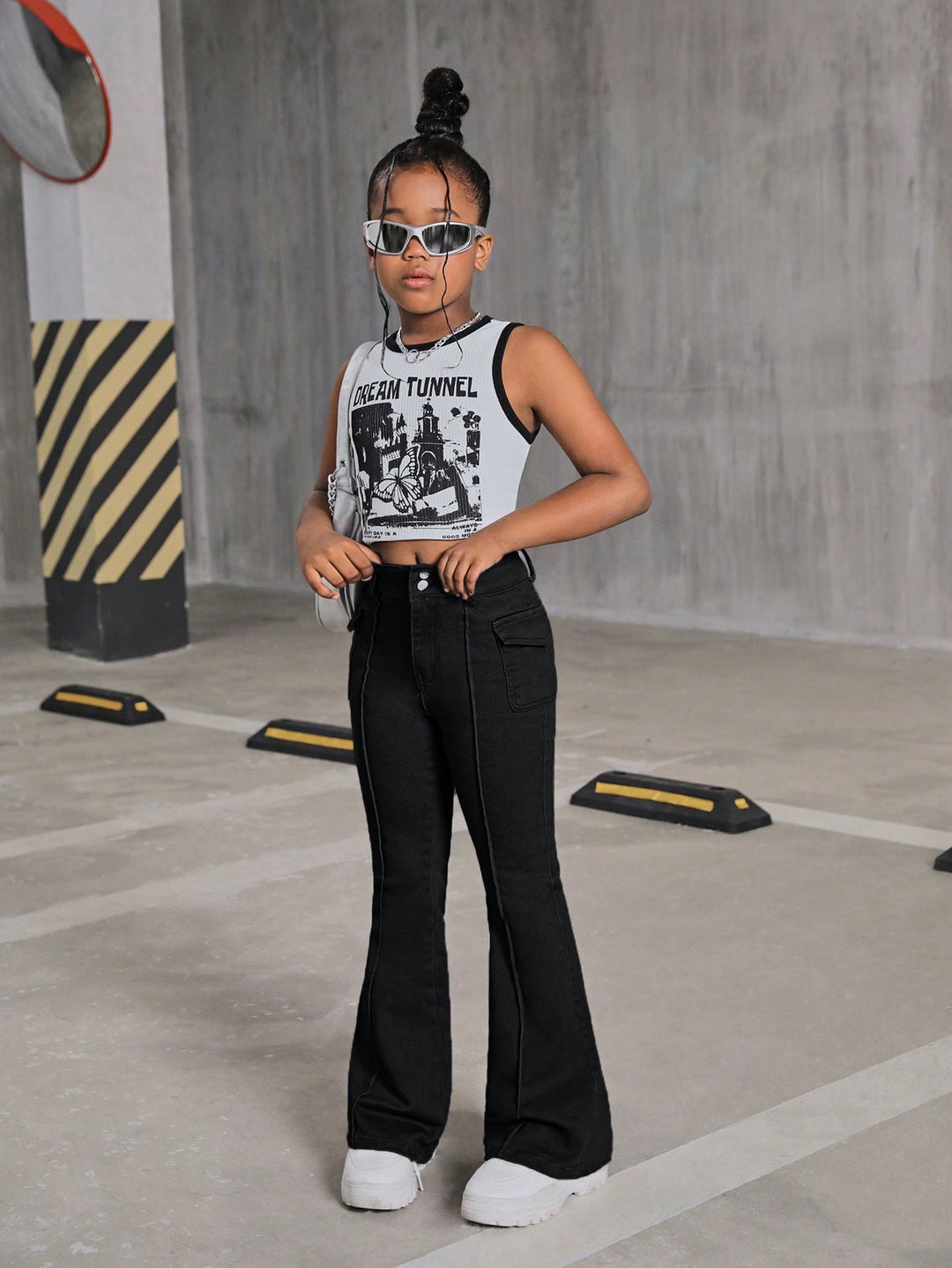 Jeans SHEIN, negru