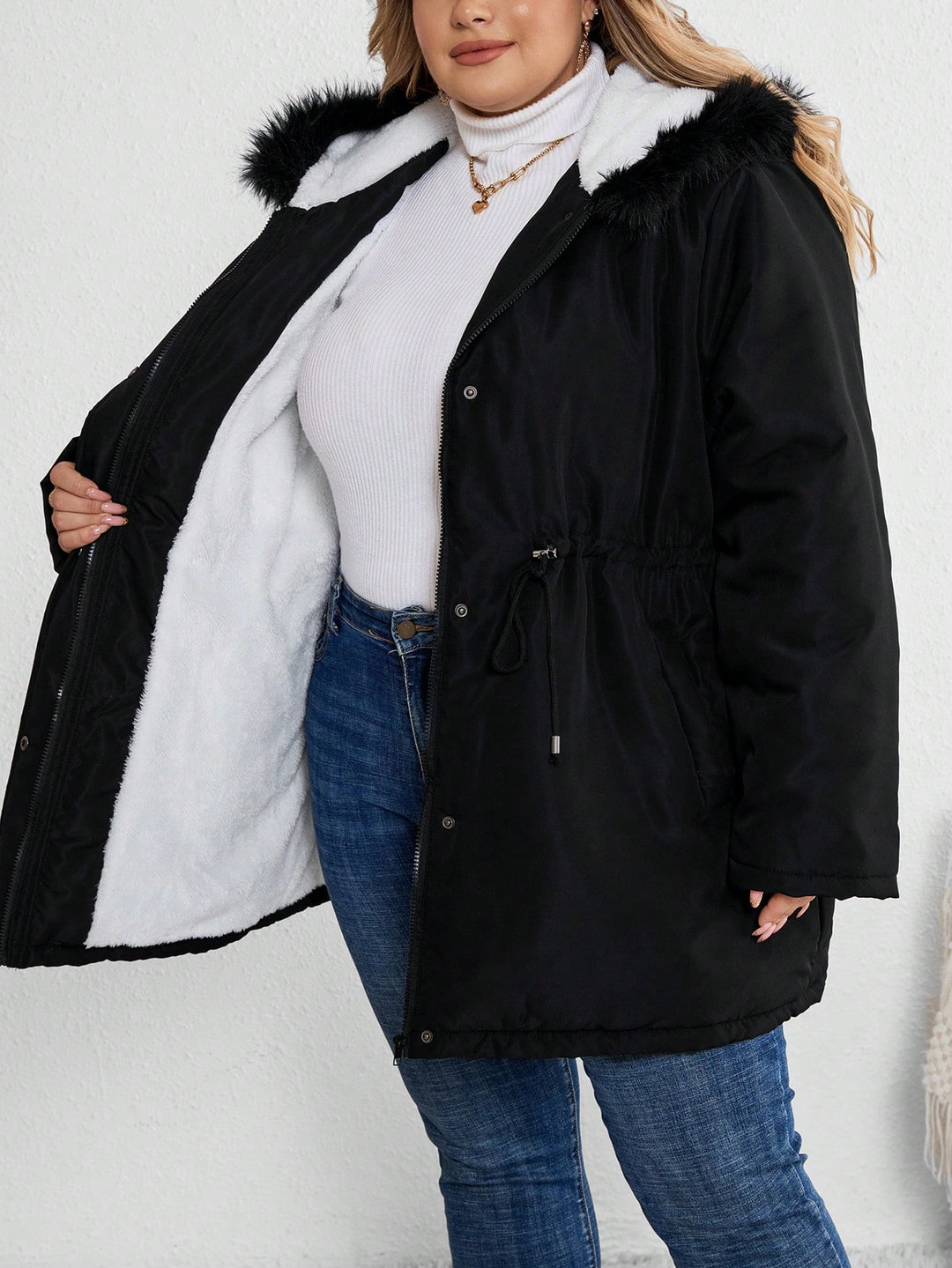 Palton SHEIN, negru
