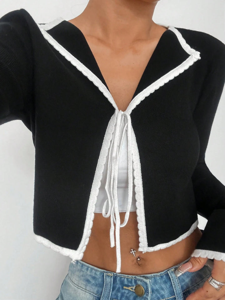 Cardigan scurt SHEIN, mix culori