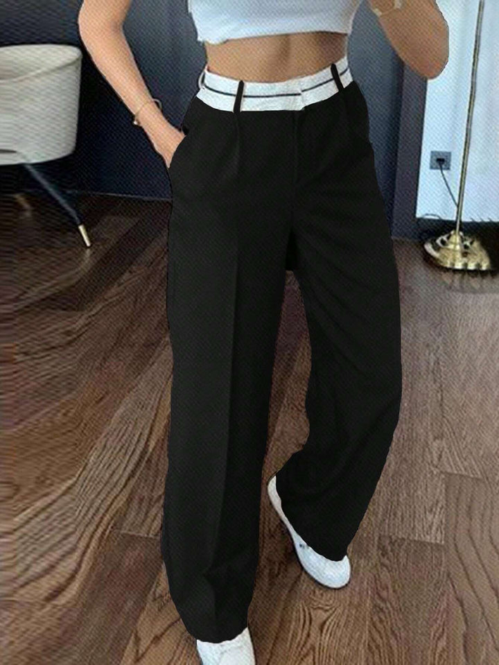Pantaloni SHEIN, negru