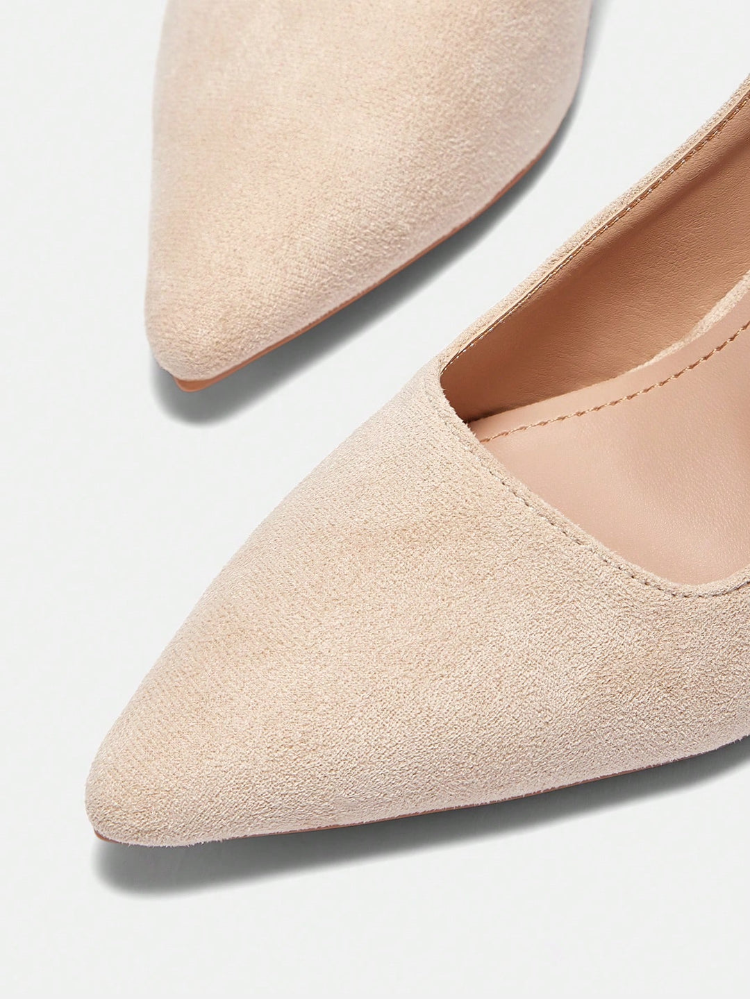 Pantofi cu toc SHEIN, bej