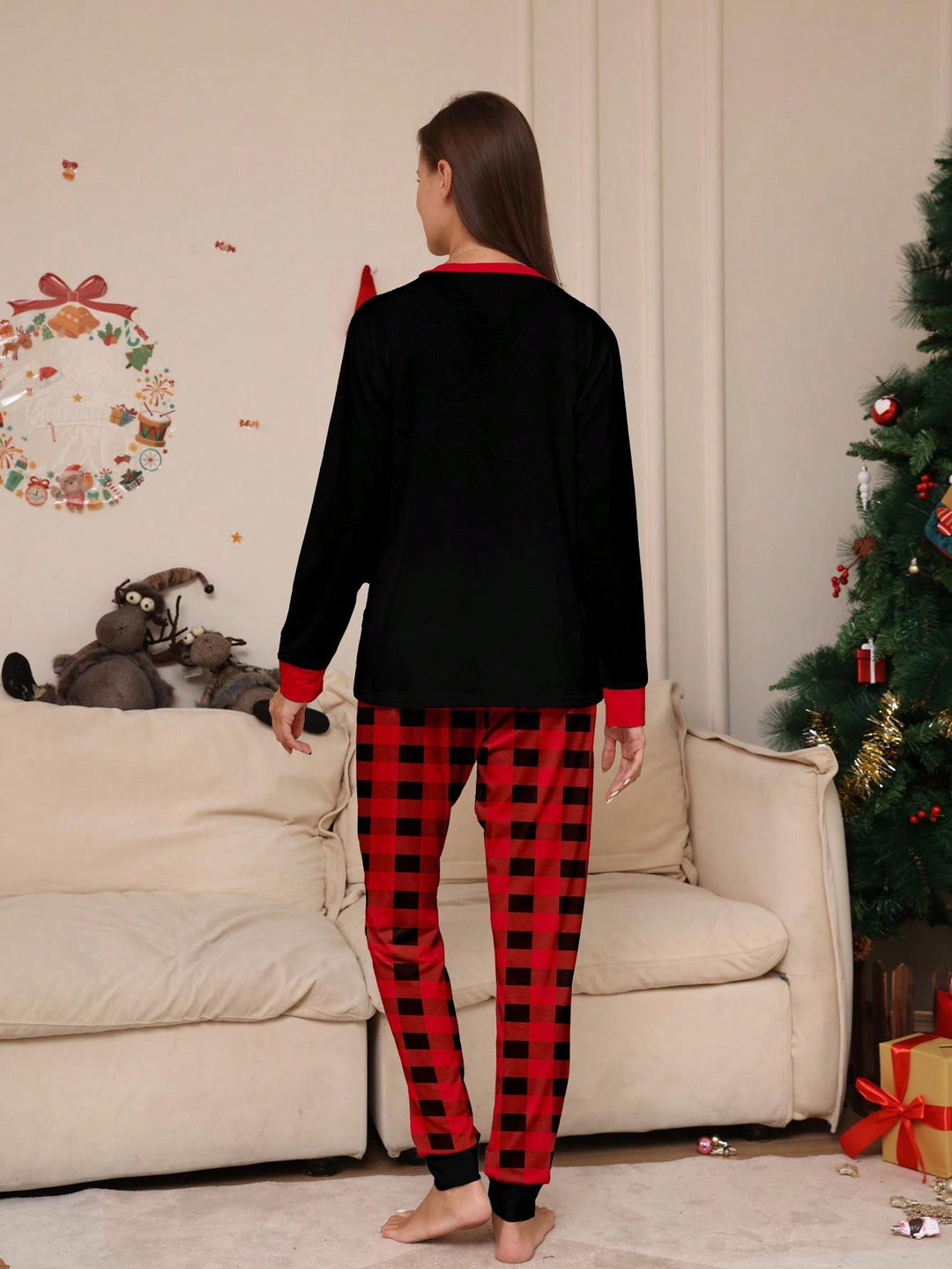 Pijama SHEIN, negru