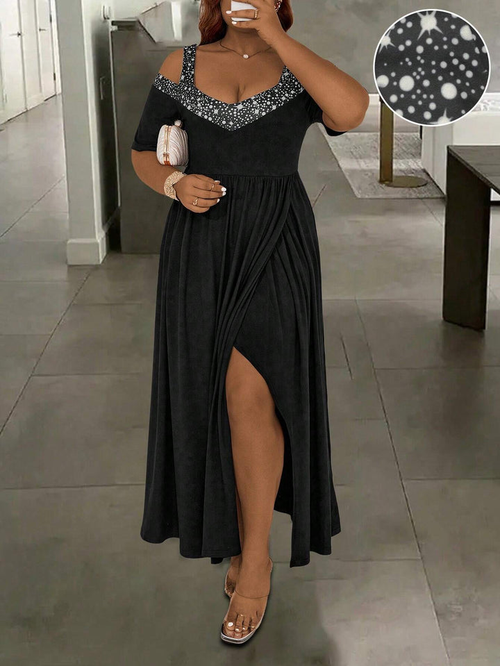 Rochie maxi SHEIN, negru