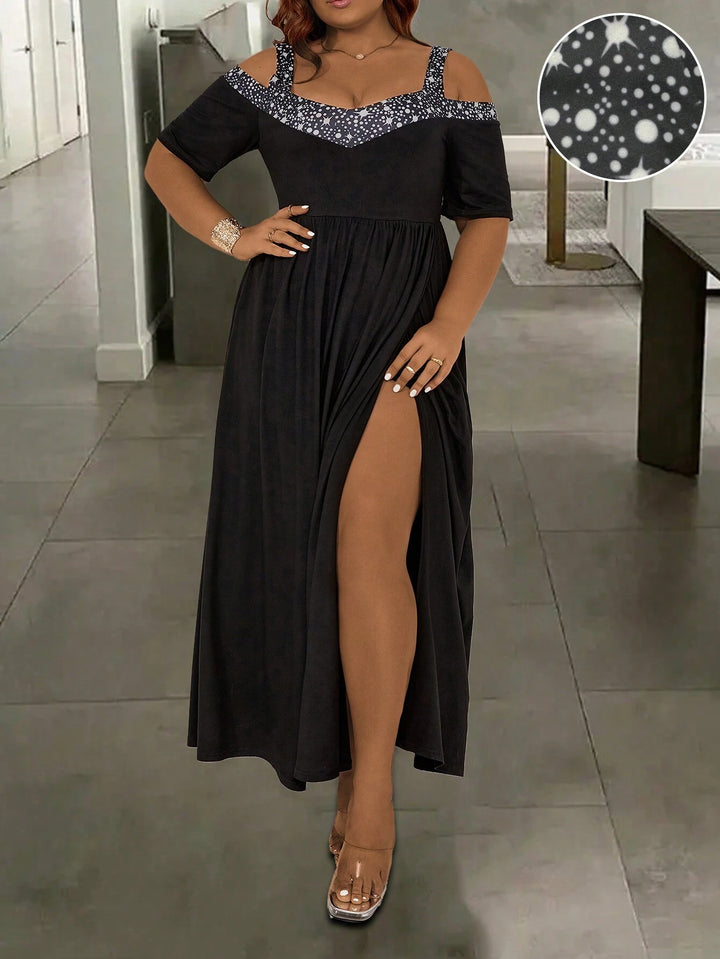 Rochie maxi SHEIN, negru