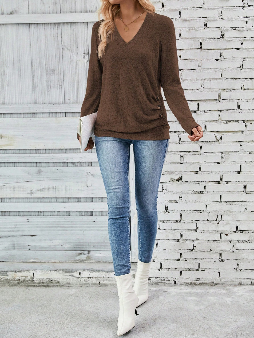 Tricou SHEIN, maro
