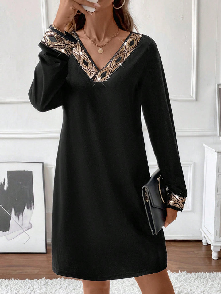 Rochie mini SHEIN, negru