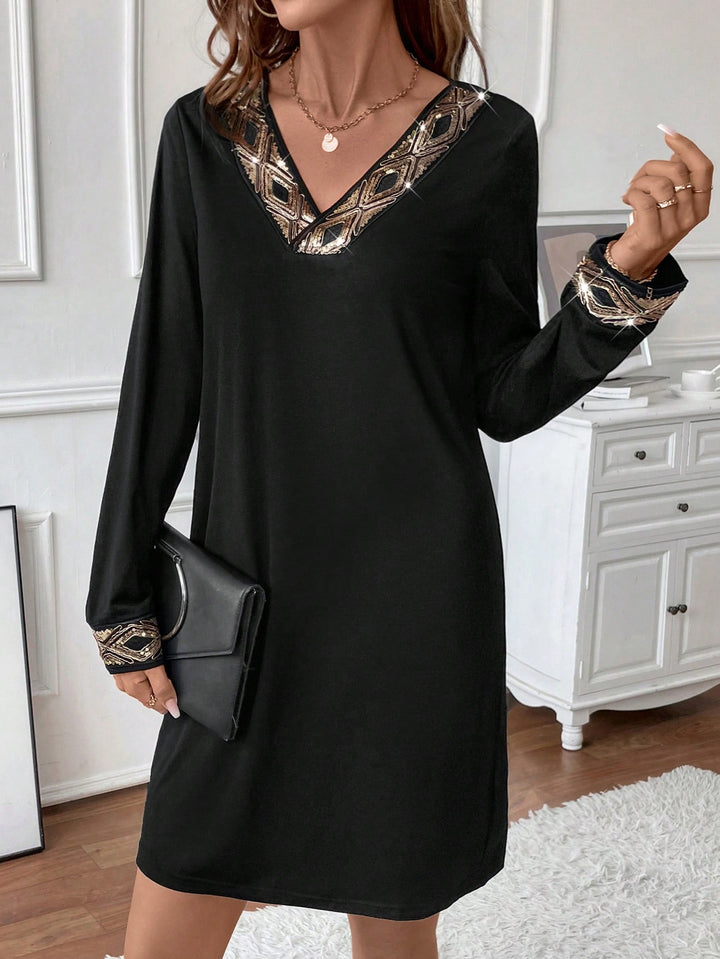 Rochie mini SHEIN, negru