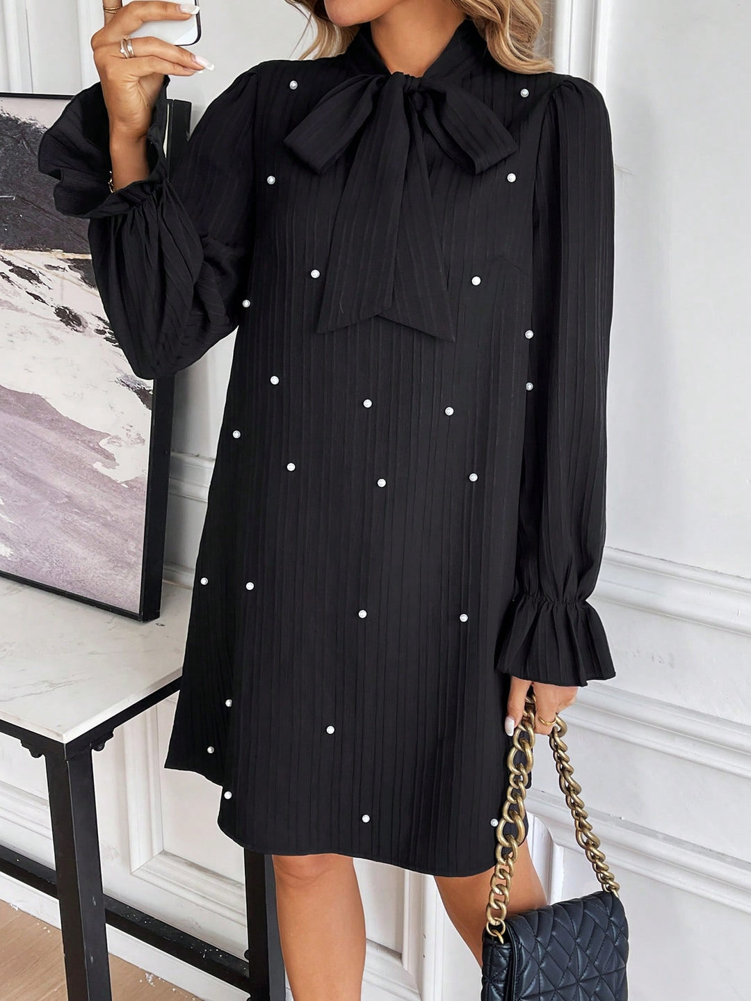 Rochie scurtă SHEIN, negru