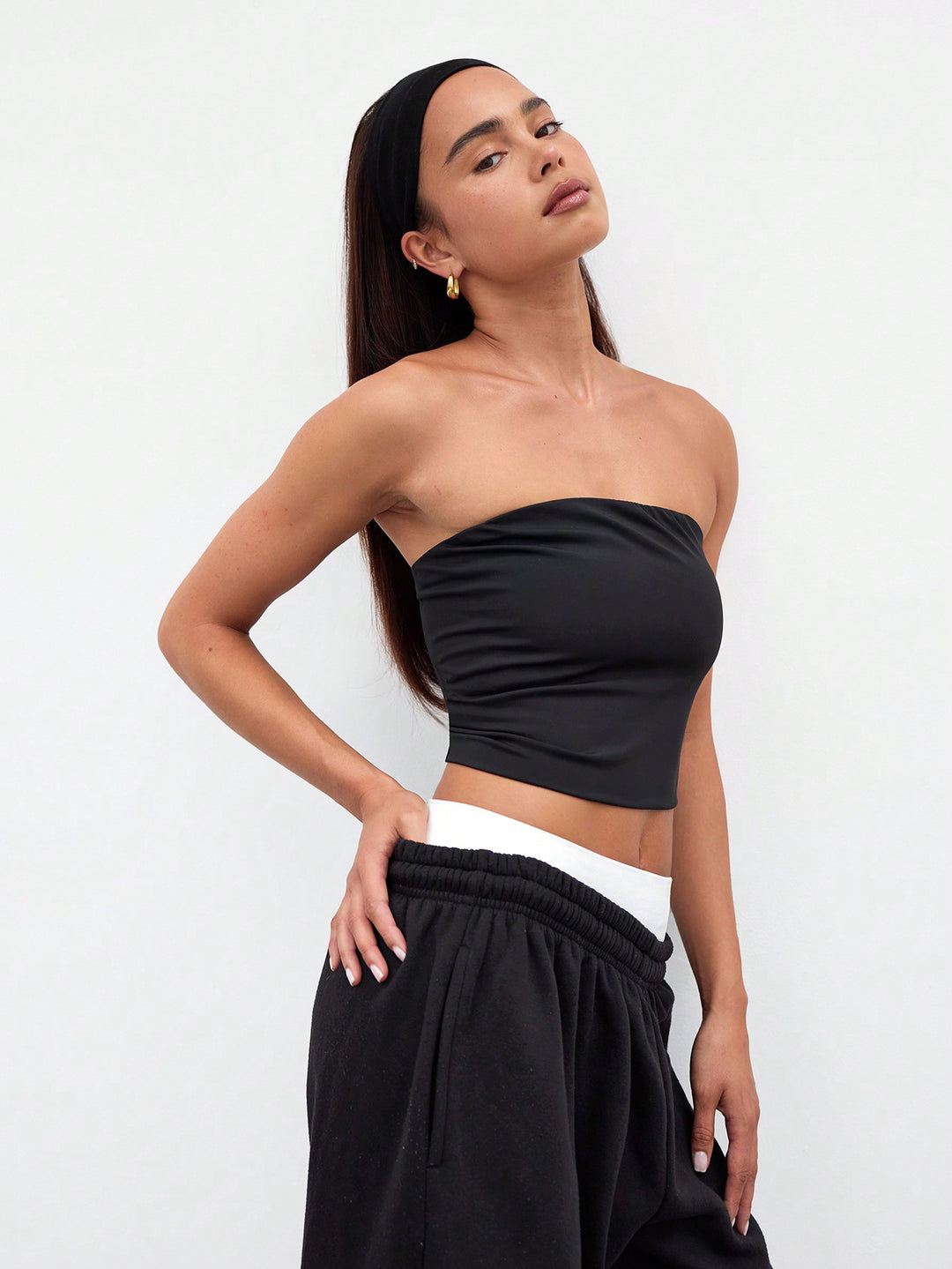 Top SHEIN, negru