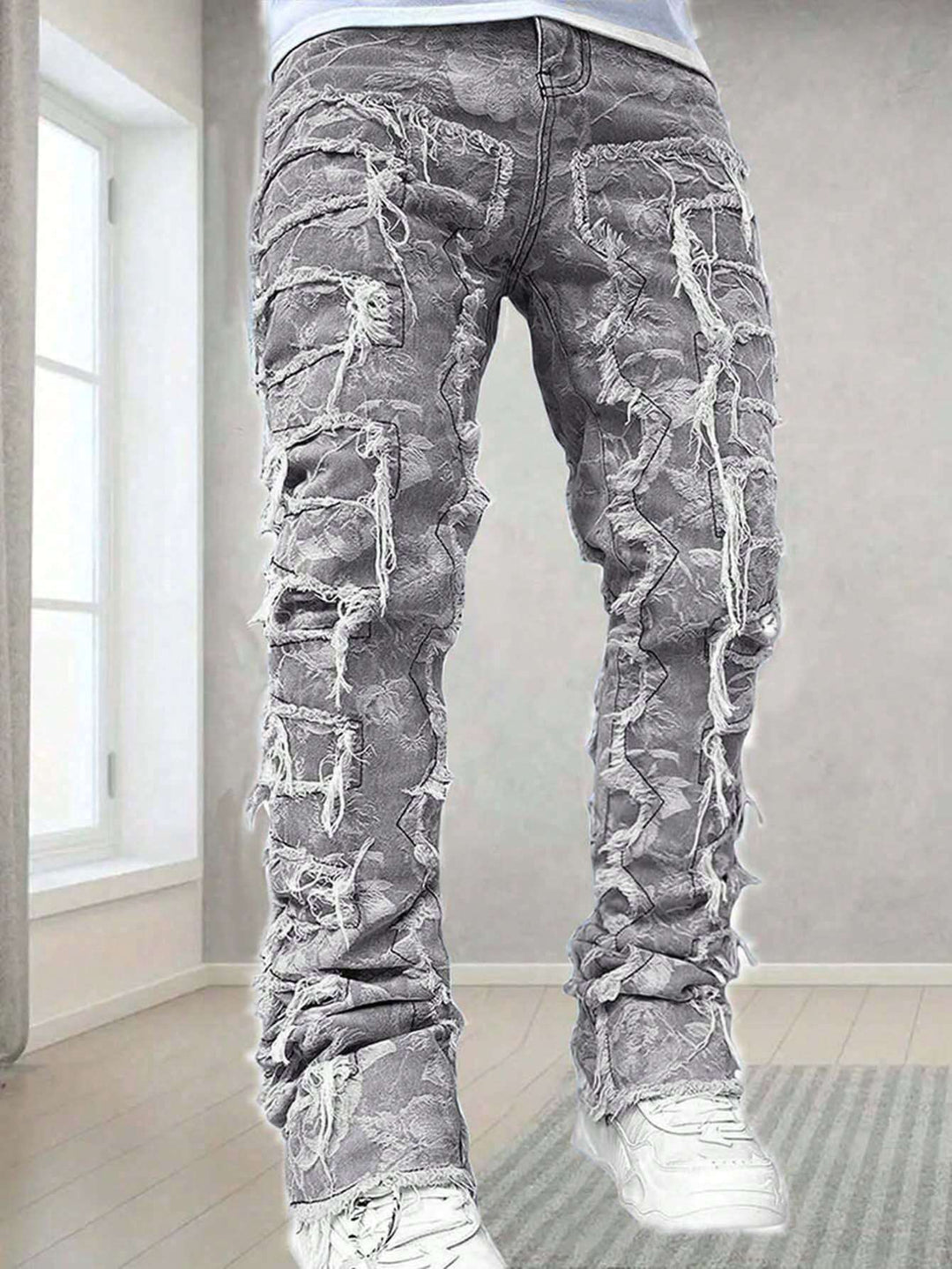 Jeans SHEIN, gri