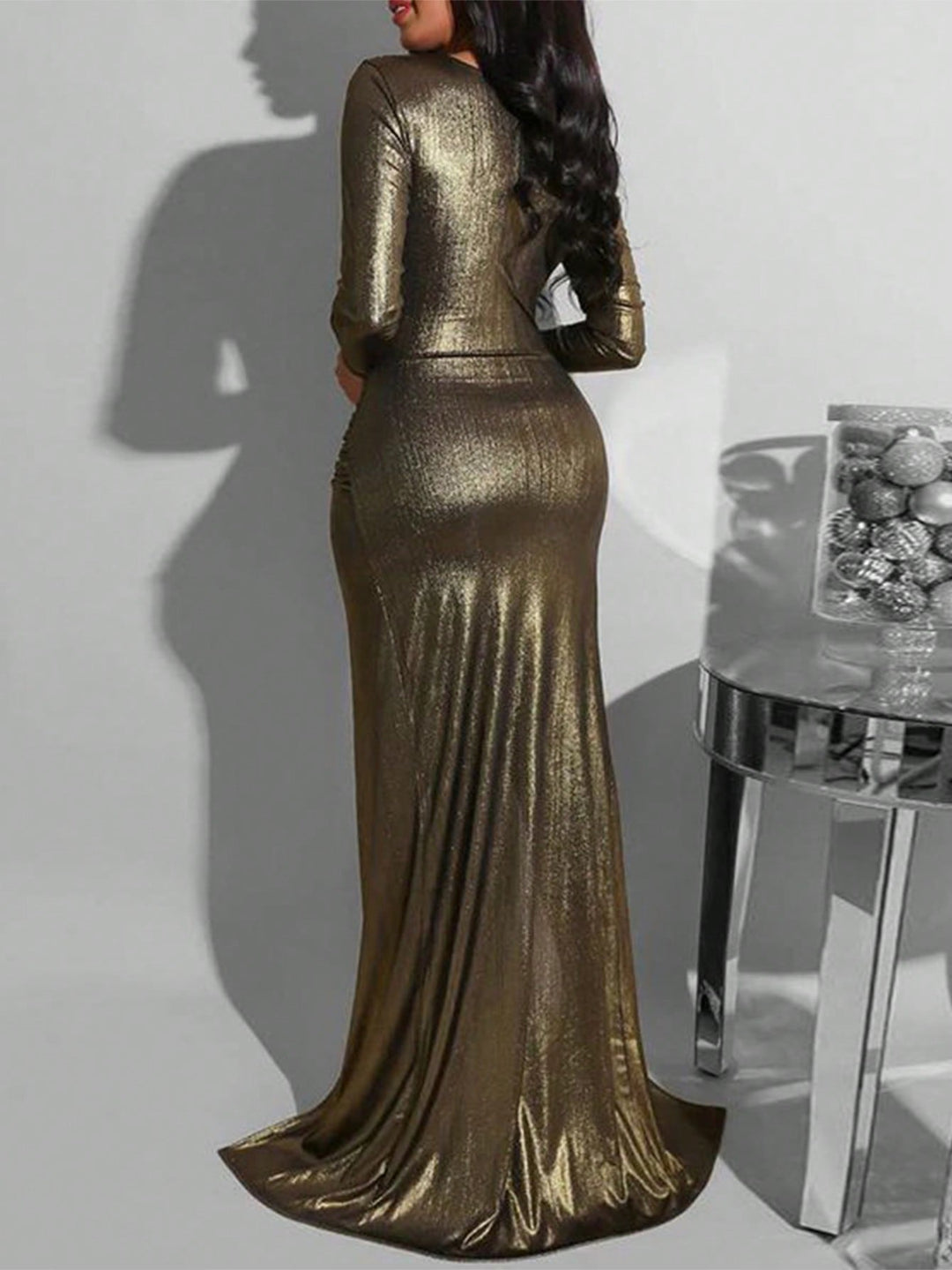 Rochie SHEIN, auriu