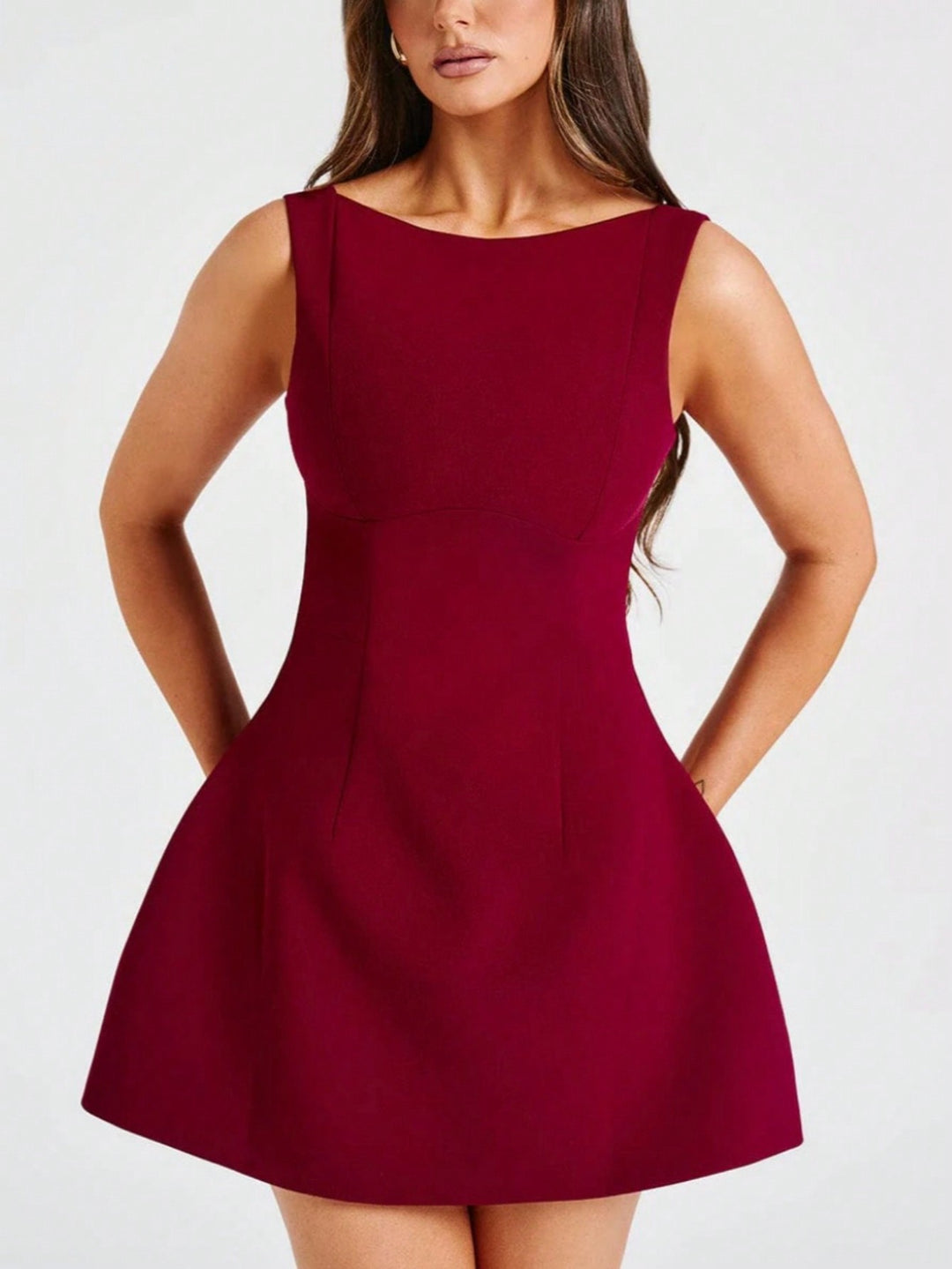 Rochie mini SHEIN, roșu