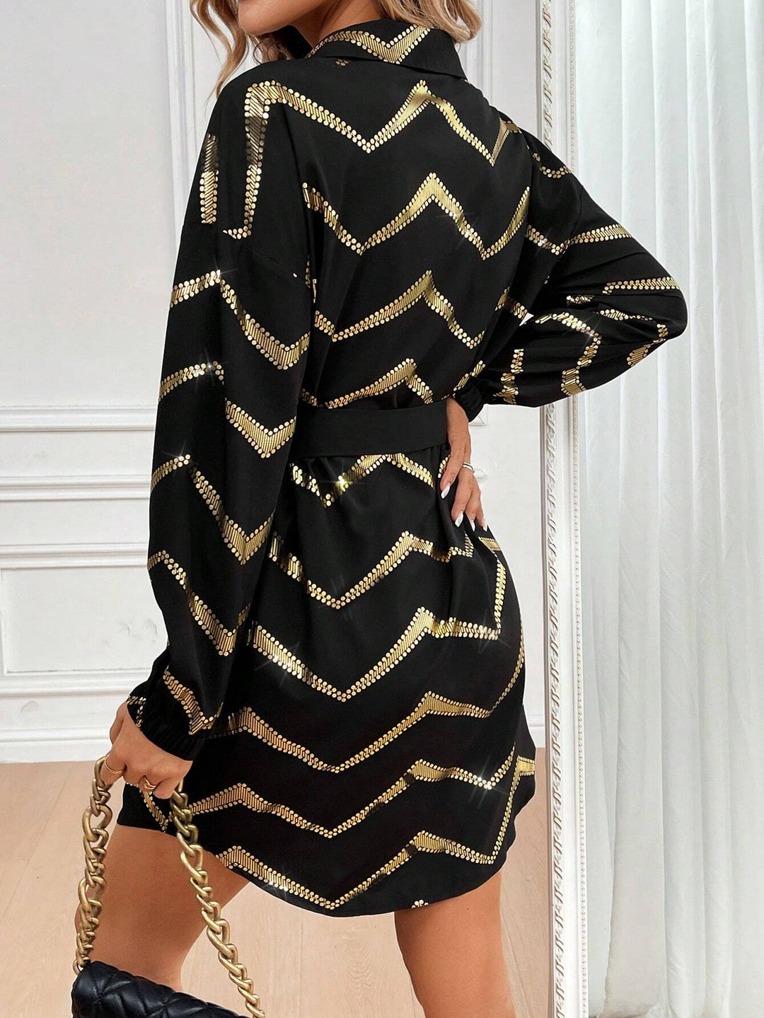 Rochie mini SHEIN, negru
