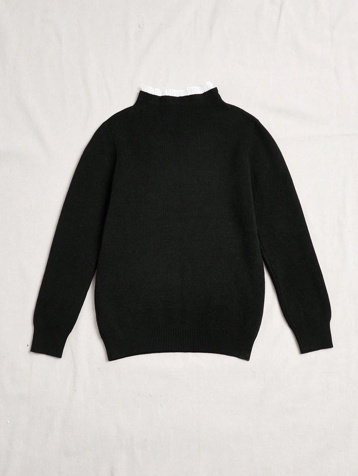 Pulover SHEIN, negru