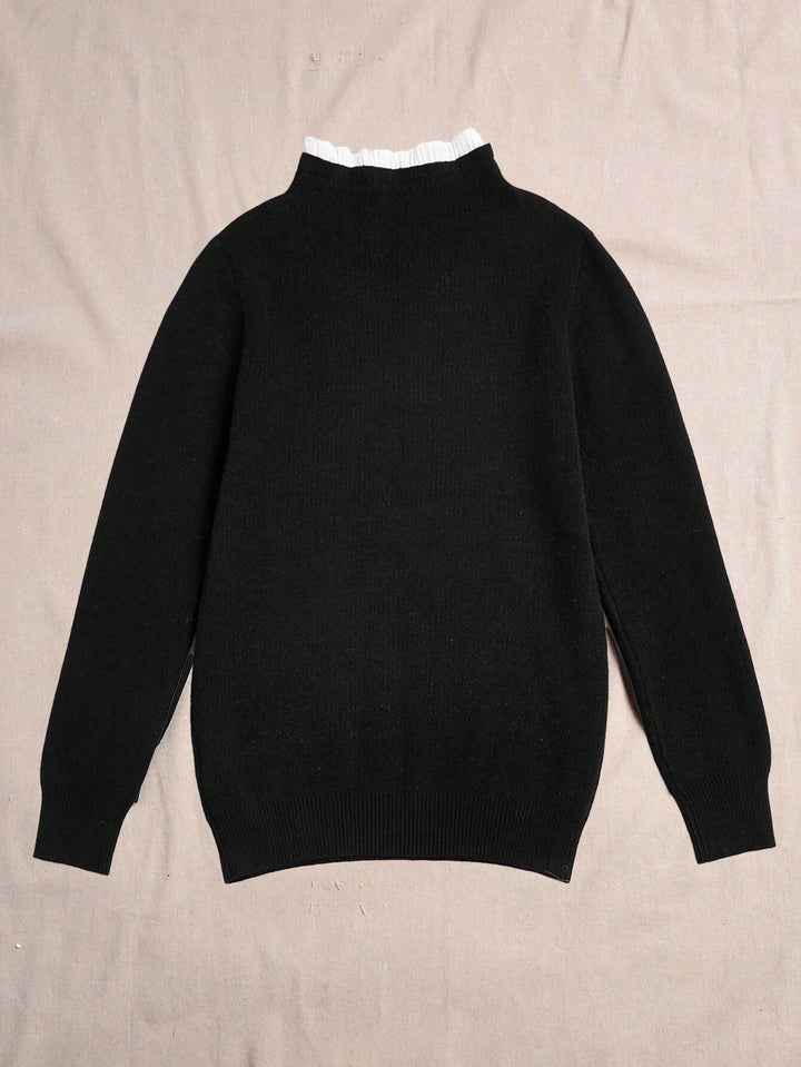 Pulover SHEIN, negru