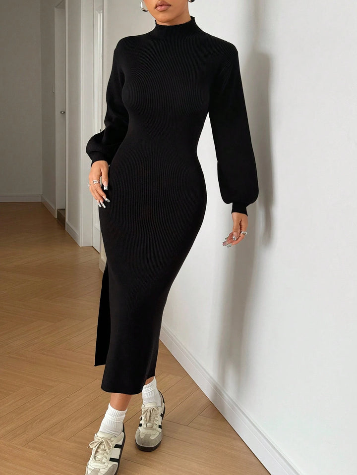 Rochie midi SHEIN, negru