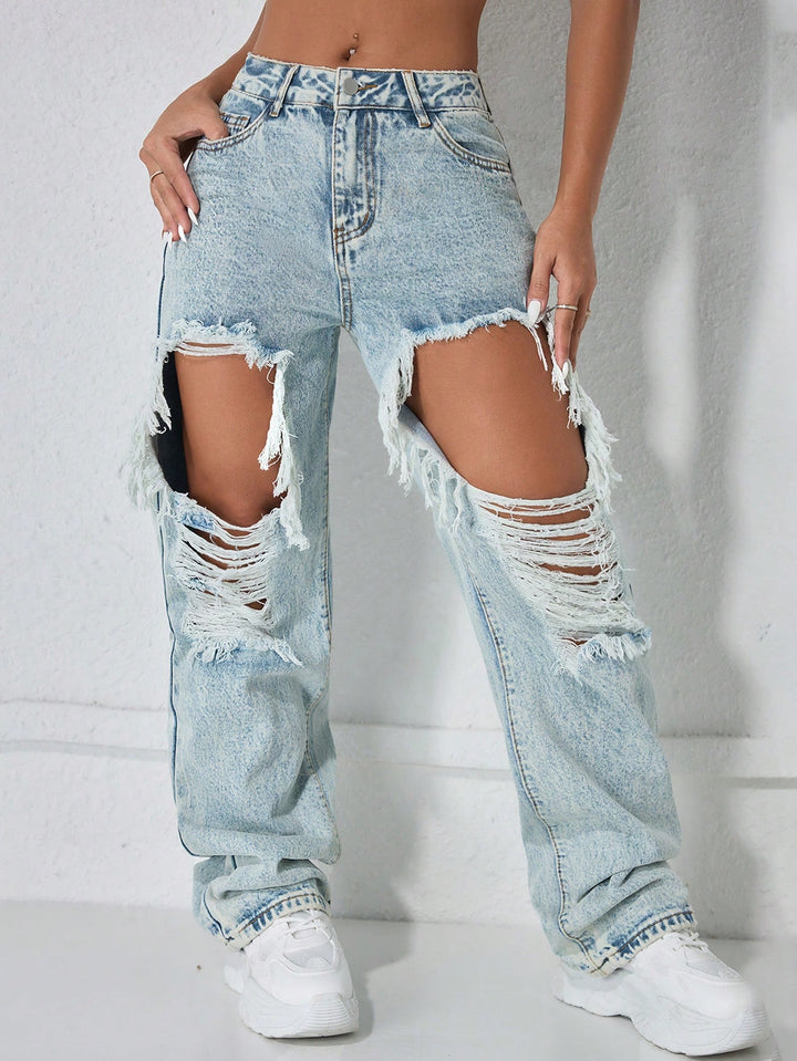 Jeans SHEIN, albastru