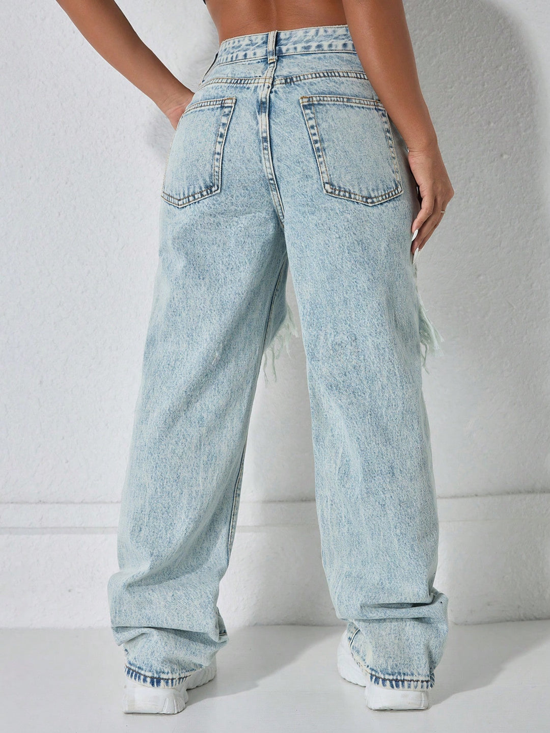 Jeans SHEIN, albastru