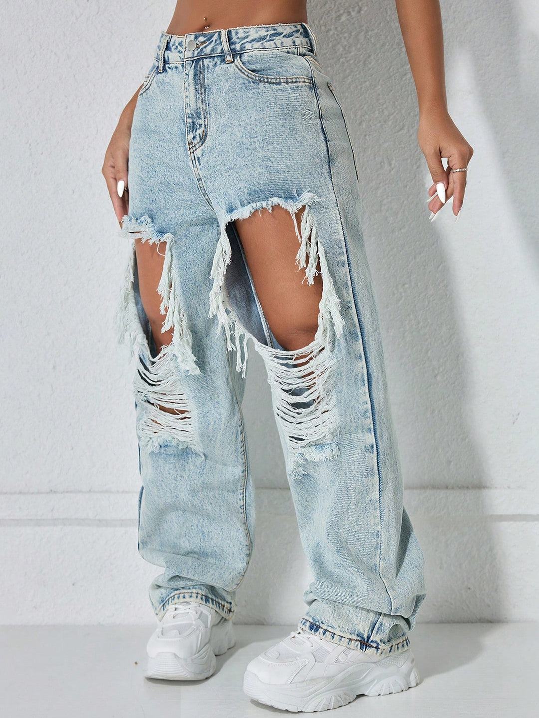 Jeans SHEIN, albastru