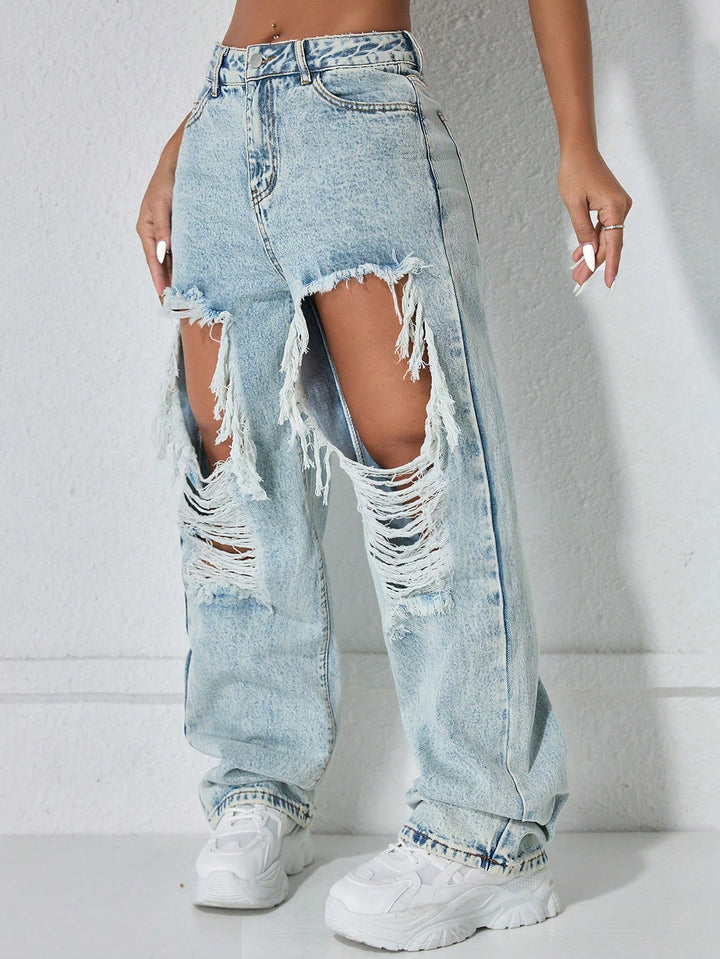 Jeans SHEIN, albastru