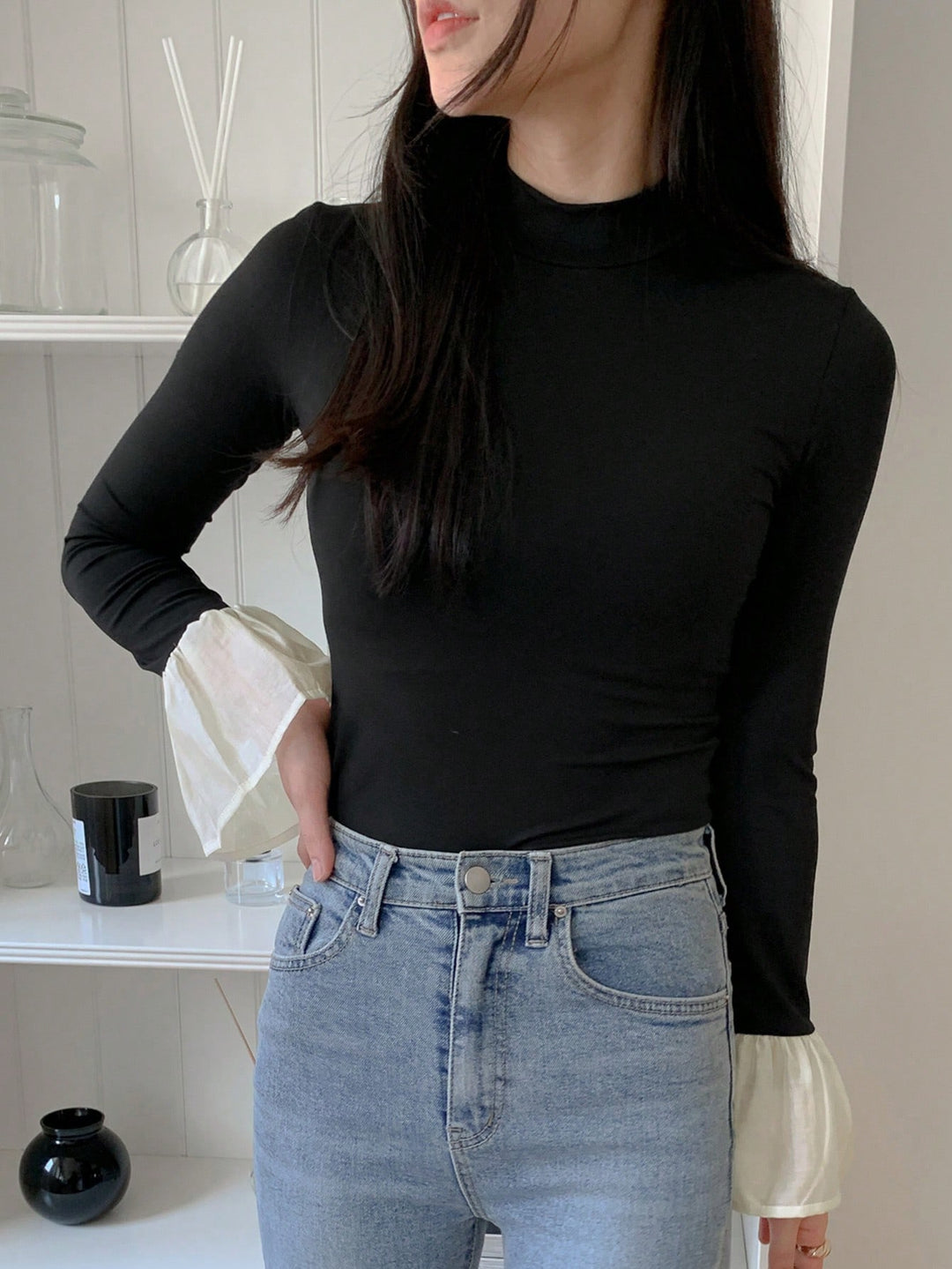 Tricou SHEIN, negru