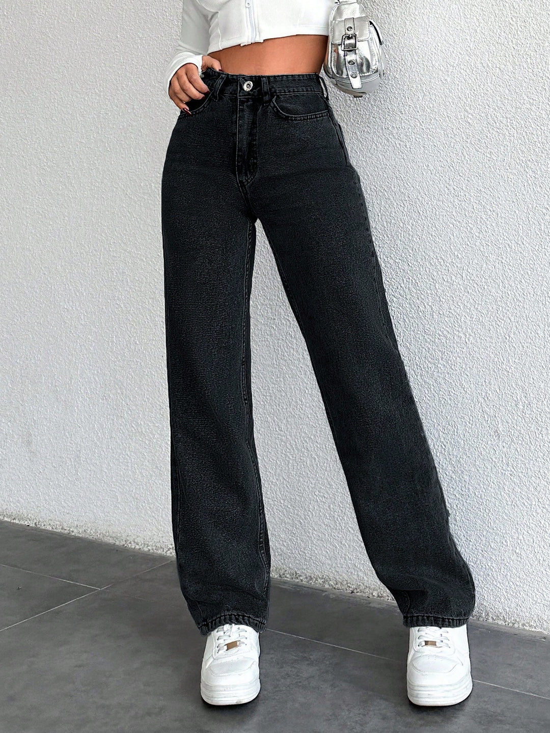 Jeans SHEIN, negru