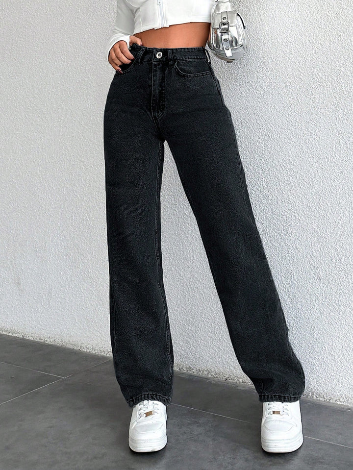 Jeans SHEIN, negru