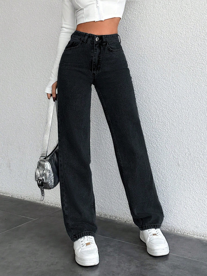 Jeans SHEIN, negru