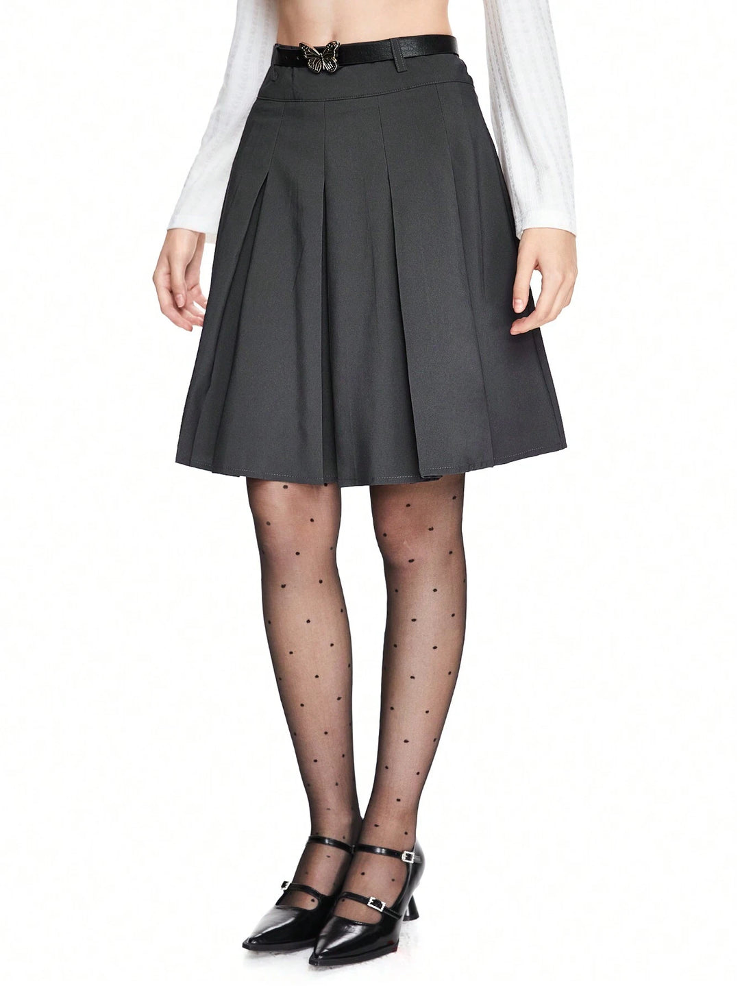 SHEIN miniszoknya, szürke