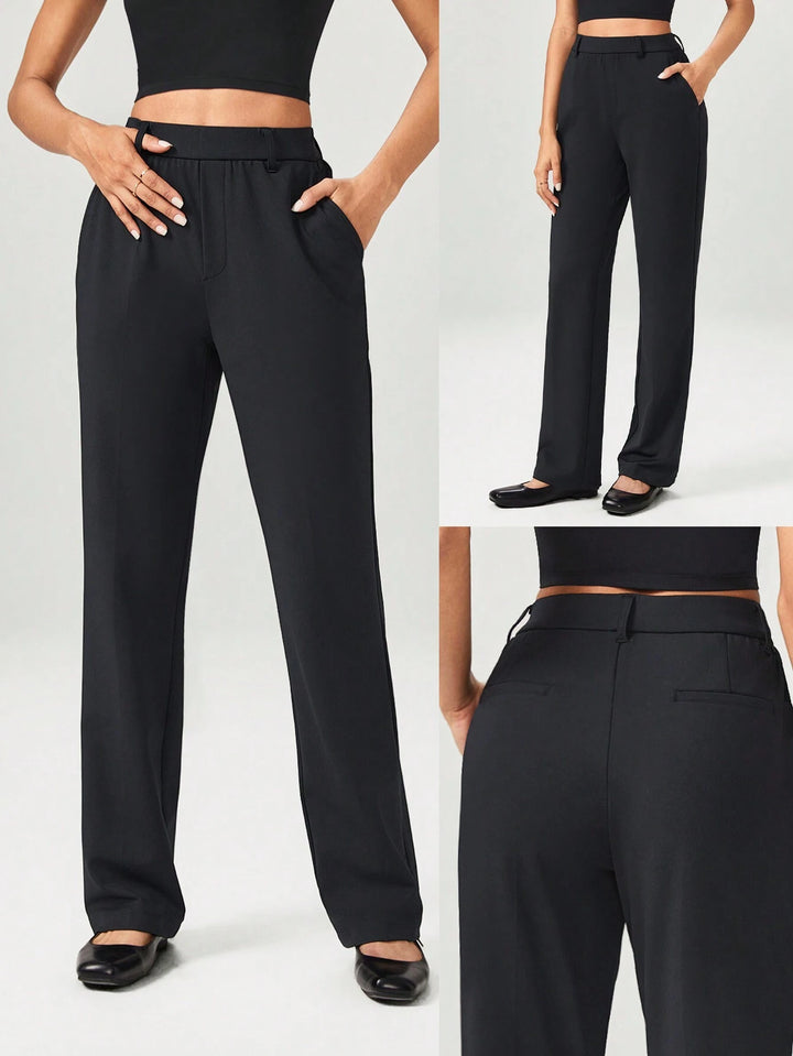 Pantaloni SHEIN, negru