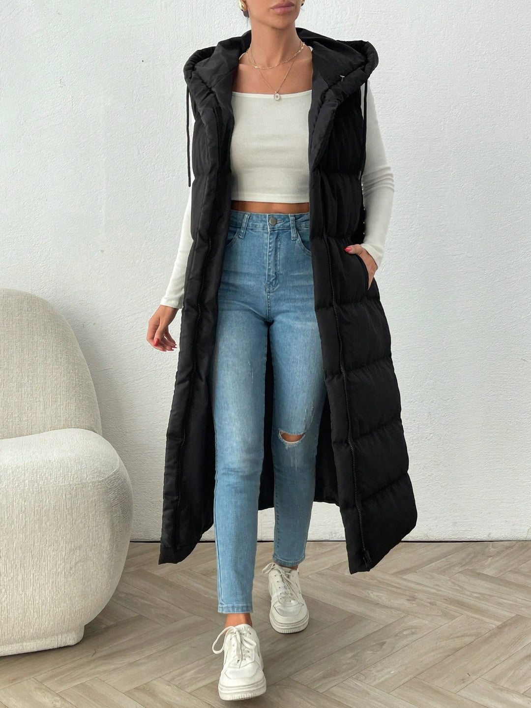Palton SHEIN, negru