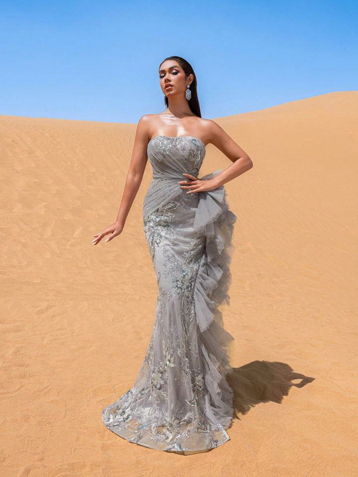 Rochie SHEIN, gri