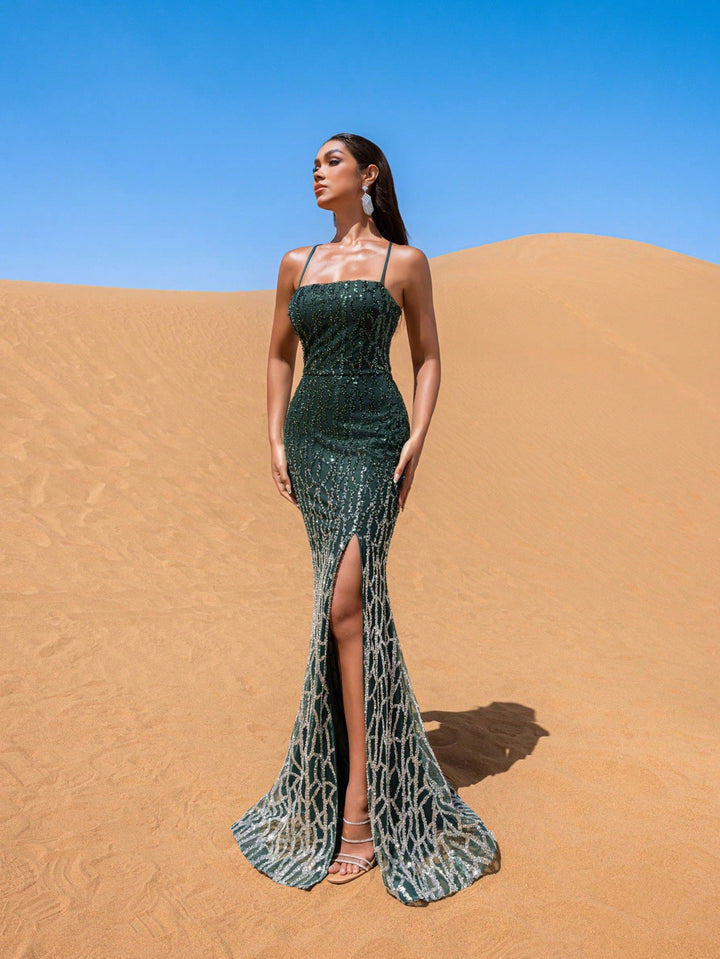 Rochie SHEIN, verde