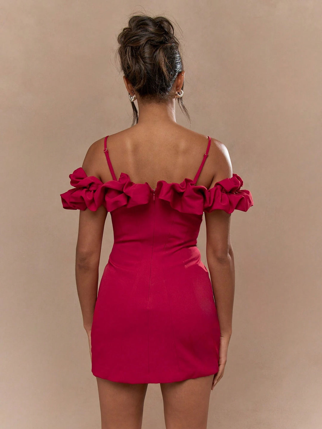 Rochie mini MISSGUIDED by Shein, roșu