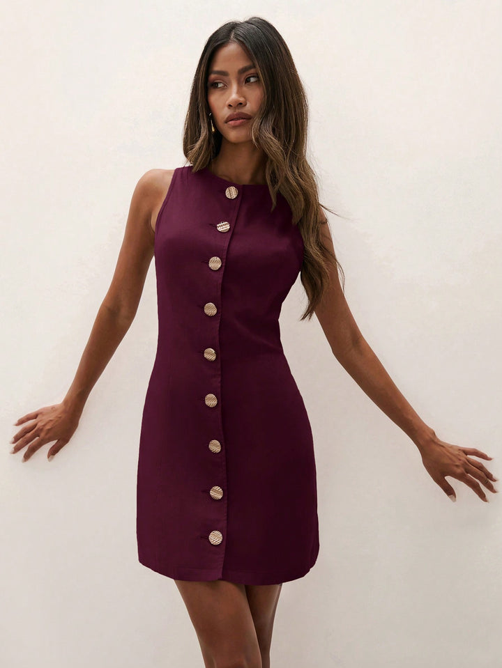 Rochie mini SHEIN, vișiniu